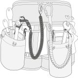 Pracovný vak Beal Tool bucket - 3,4 l