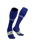 Podkolienky Compressport Full Socks Run - Dazz Blue/Sugar