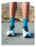 Ponožky Compressport Pro Racing Socks v4.0 Run High - Niagara Blue/White