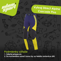 Súťaž vyhraj nohavice Direct Alpine Cascade Plus