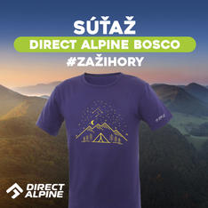 Súťaž o tričko Direct Alpine