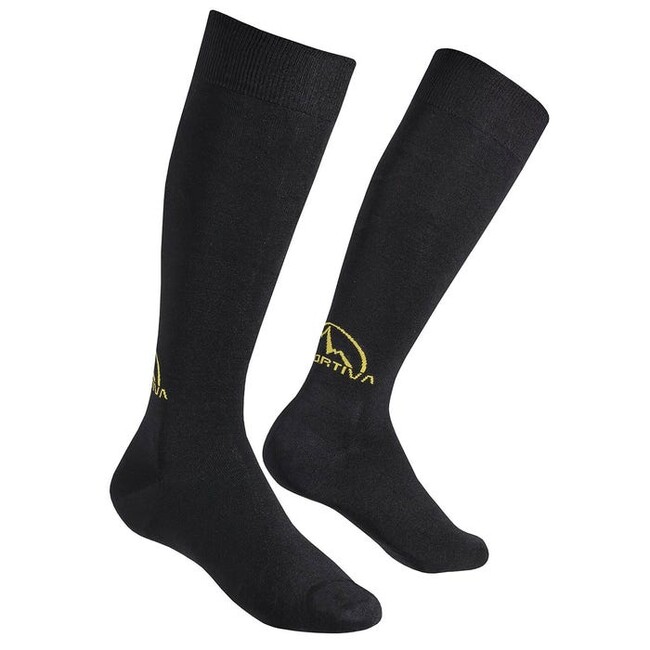 Ponožky La Sportiva Skimo Race Socks - black/yellow - S