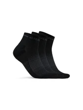 Ponožky CRAFT CORE Dry Mid 3p - black