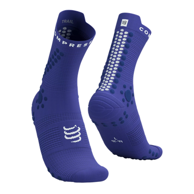 Ponožky Compressport Pro Racing Socks v4.0 Trail - Dazz Blue/Blues