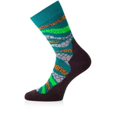 Ponožky Lasting Merino WLF-667 - zelené