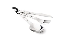Príbor GSI Outdoors Glacier Stainless 3 Pc. Ring Cutlery
