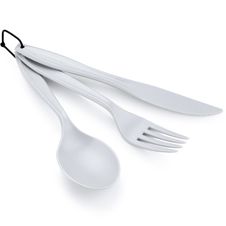 Príbor GSI Outdoors Ring Cutlery Set - eggshell