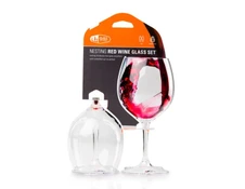 Set pohárov GSI Outdoors Nesting Red Wine Glass