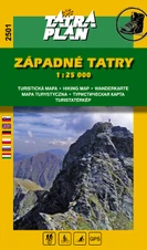 TM 2501 Západné Tatry 1:25 000