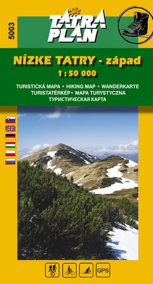TM 5003 Nízke Tatry - západ 1:50 000