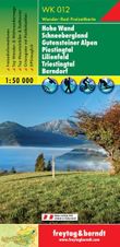 Turistická mapa Hohe Wand/Schneebergland/Gutensteiner Alpen