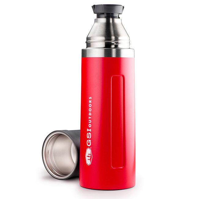 Termoska GSI Outdoors Glacier Stainless Vacuum Bottle 1l - Red